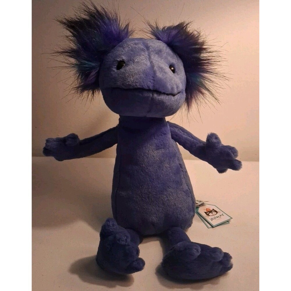Jellycat Andie Axolotl Medium - NWT New with Tags - Lizard - Retired - Authentic